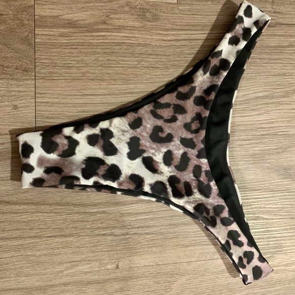 Leopard Print Bikini Bottom - Picture 2 of 3